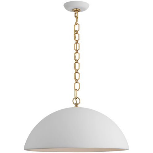 Suzanne Kasler Elliot LED 23 inch Matte White Pendant Ceiling Light, Extra Large