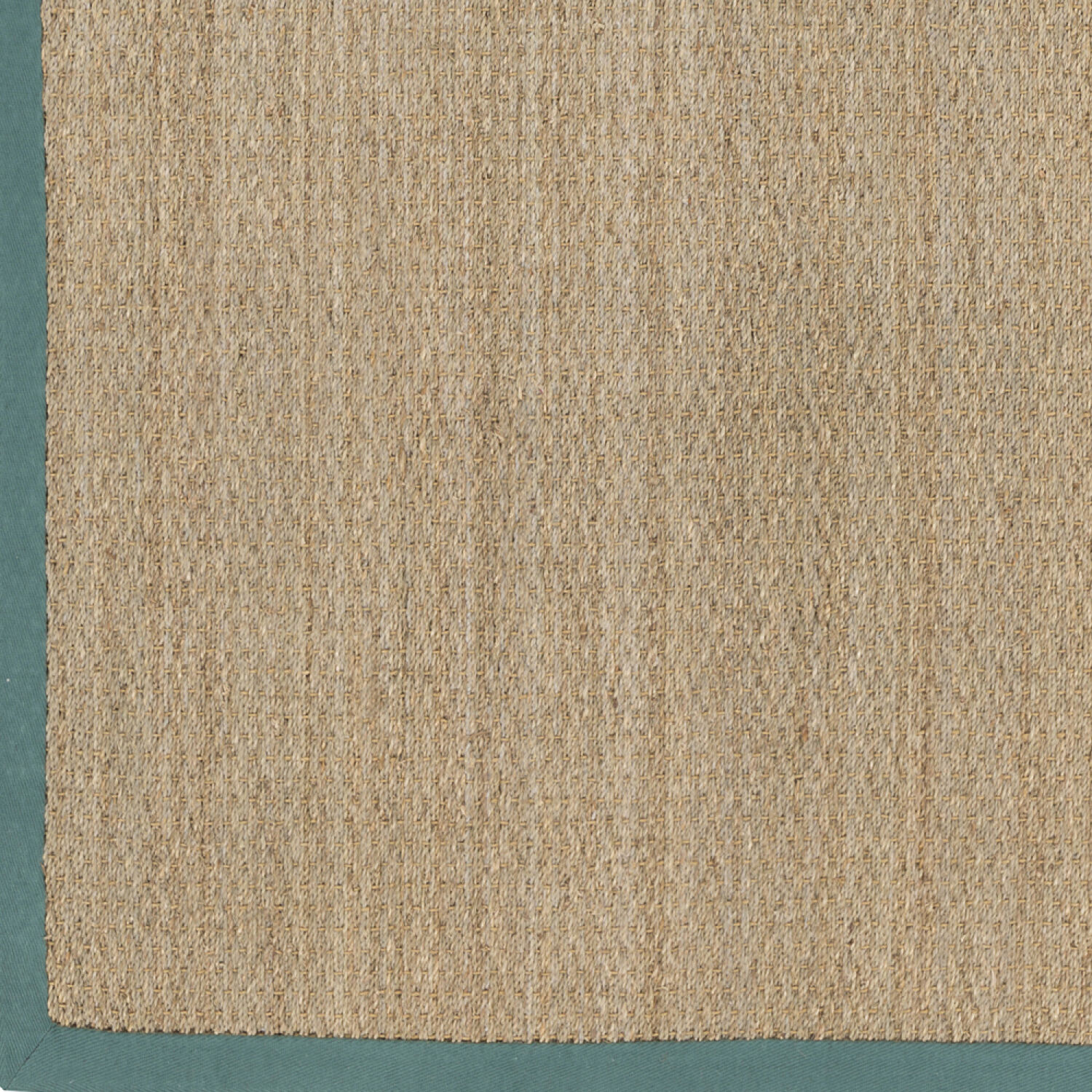 Village 36 X 24 inch Tan/Deep Teal Handmade Rug