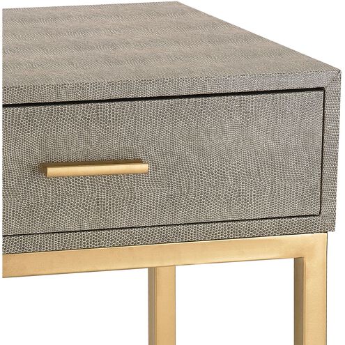 Shagreen Accent Table