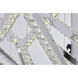 Canada LED 20 inch Chrome Chandelier Ceiling Light