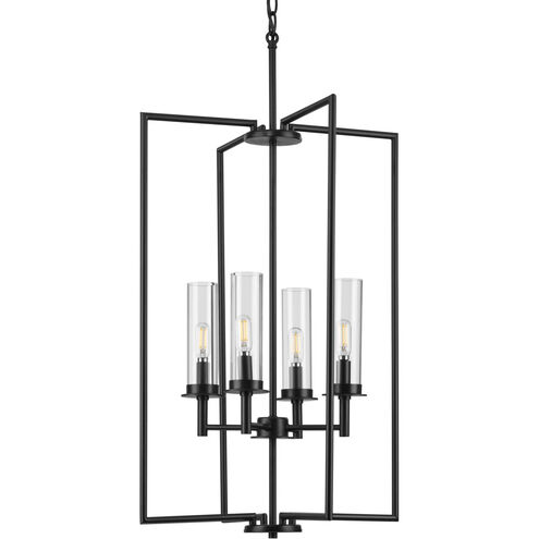 Kellwyn 4 Light 18 inch Matte Black Foyer Pendant Ceiling Light