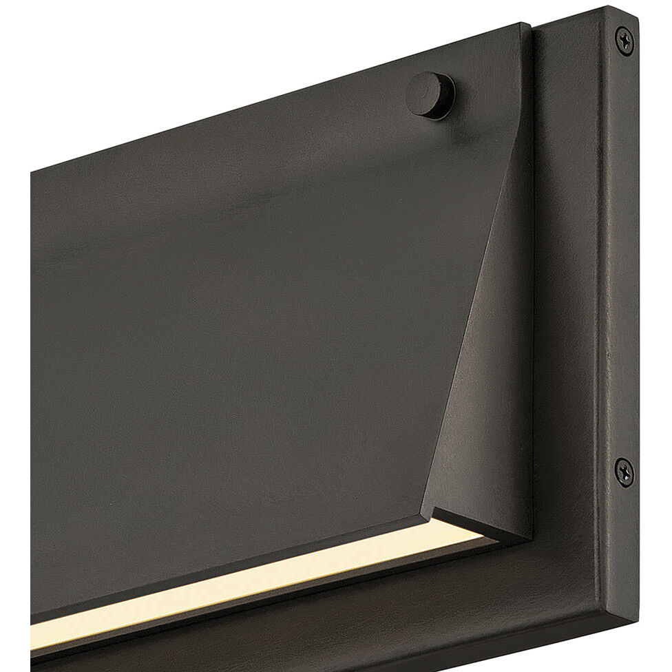 Fold LED 7 inch Black Oxide Outdoor Wall Mount Lantern