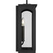 C&M by Chapman & Myers Modesto 2 Light 19.25 inch Textured Black Outdoor Wall Lantern