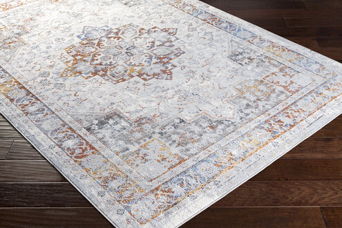 Lustro 120 X 94 inch Blue Rug in 8 x 10, Rectangle