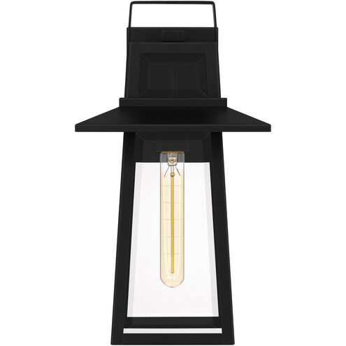 Devonport 1 Light 16 inch Matte Black Outdoor Wall Lantern