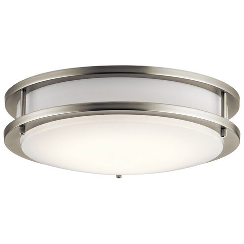 Independence LED 12 inch Brushed Nickel Flush Mount Light Ceiling Light