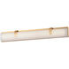 Clutch LED 30 inch Gold Bath Vanity Light Wall Light