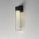 Dram LED 14.75 inch Black Outdoor Wall Sconce