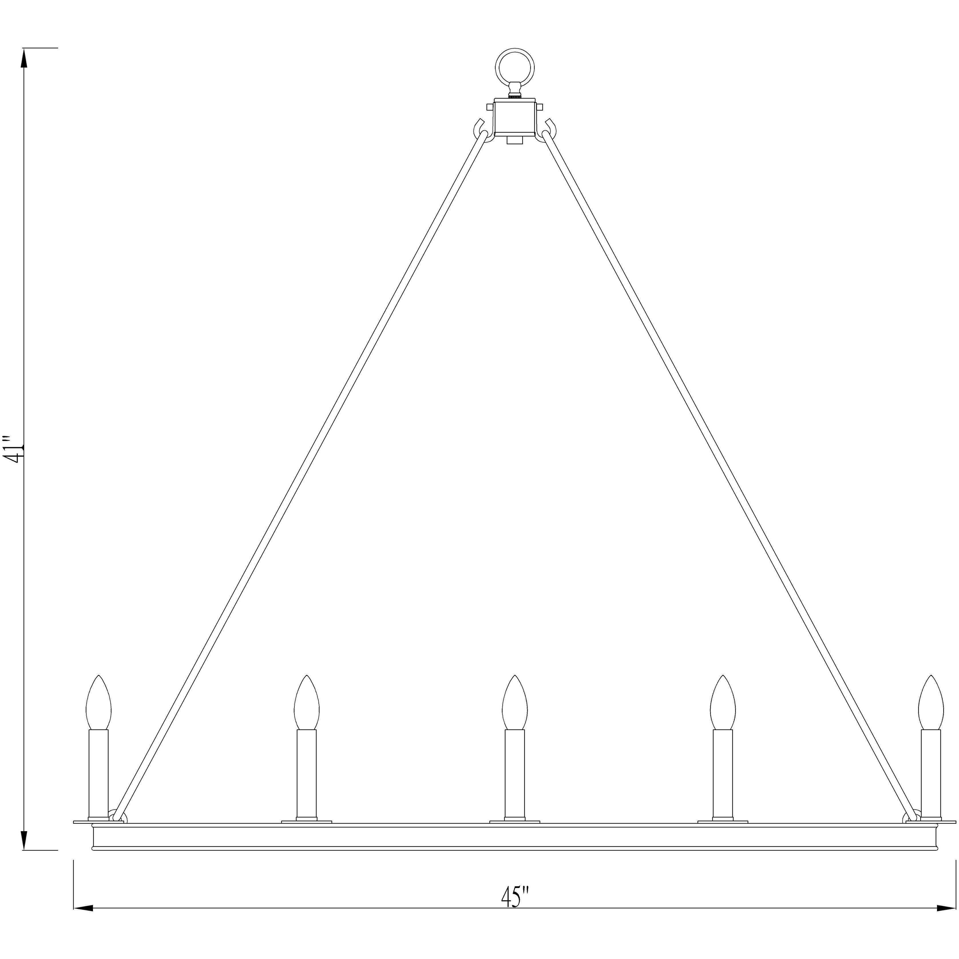 Barclay 16 Light 45 inch Olde Brass Chandelier Ceiling Light