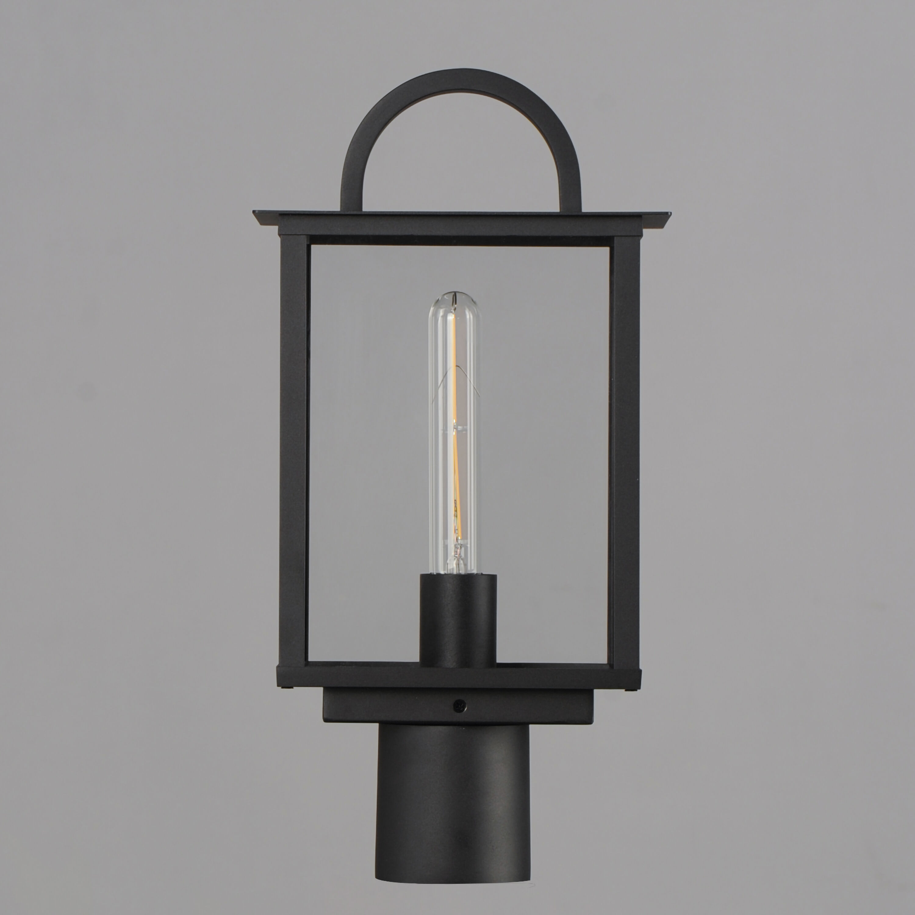 Manchester 17.75 inch 60.00 watt Black Outdoor Deck Lantern