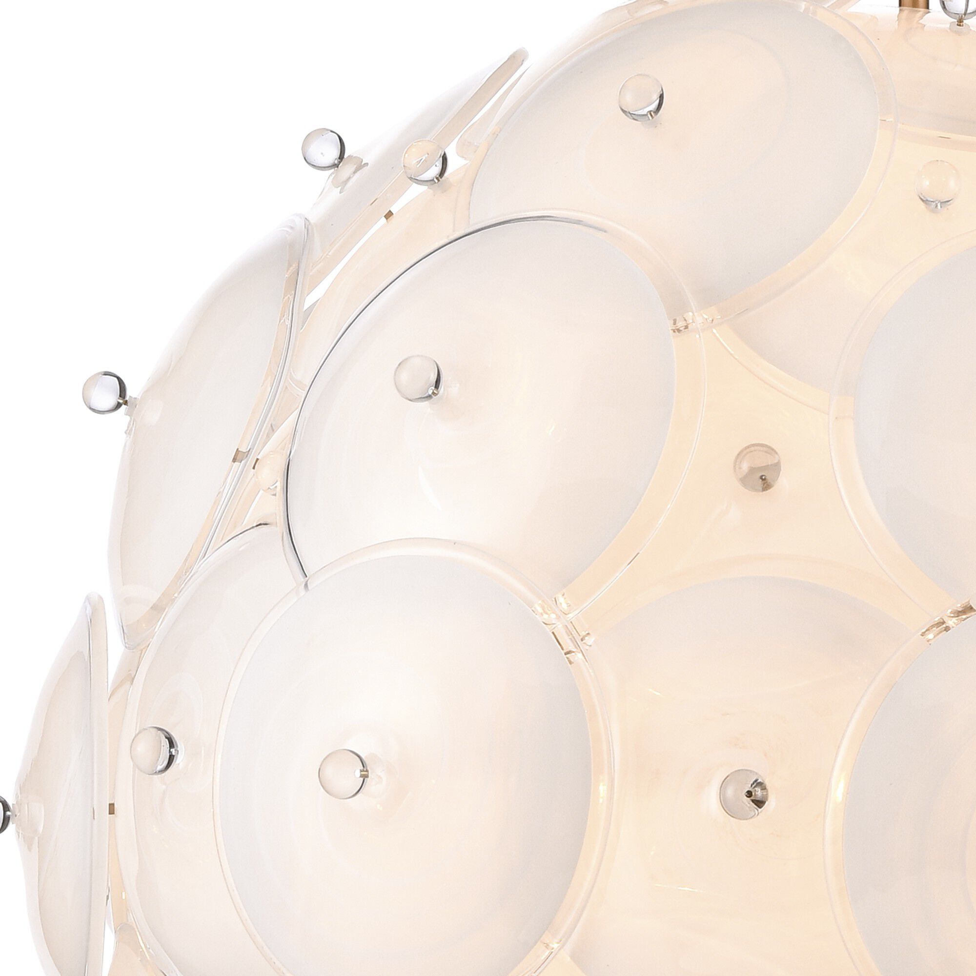 Tallulah 24 Light 38 inch Lacquered Gold Pendant Ceiling Light