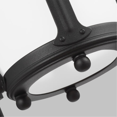 Cape May 1 Light 26.25 inch Black Outdoor Wall Lantern, Large