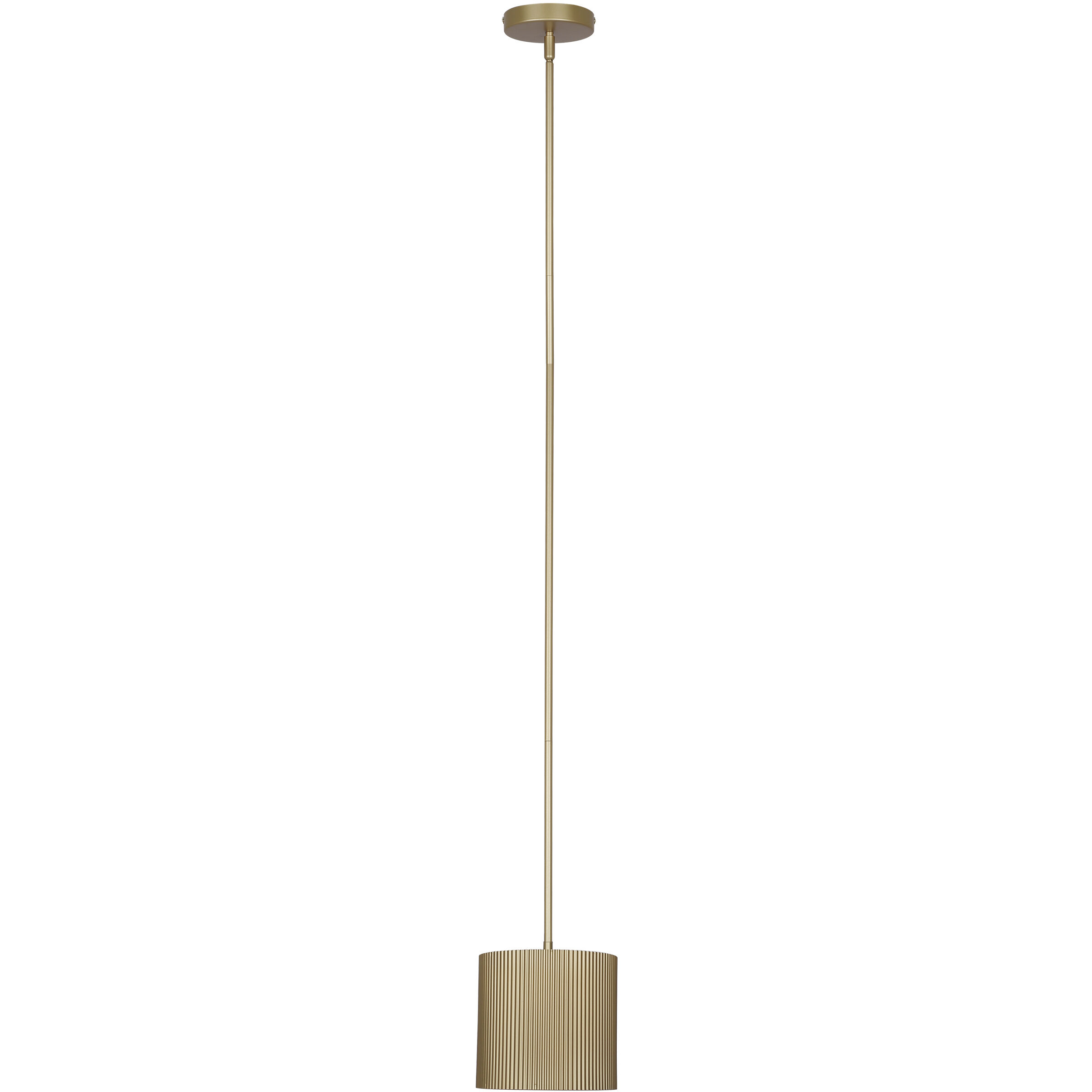Scarlett 1 Light 8 inch Gold Pendant Ceiling Light