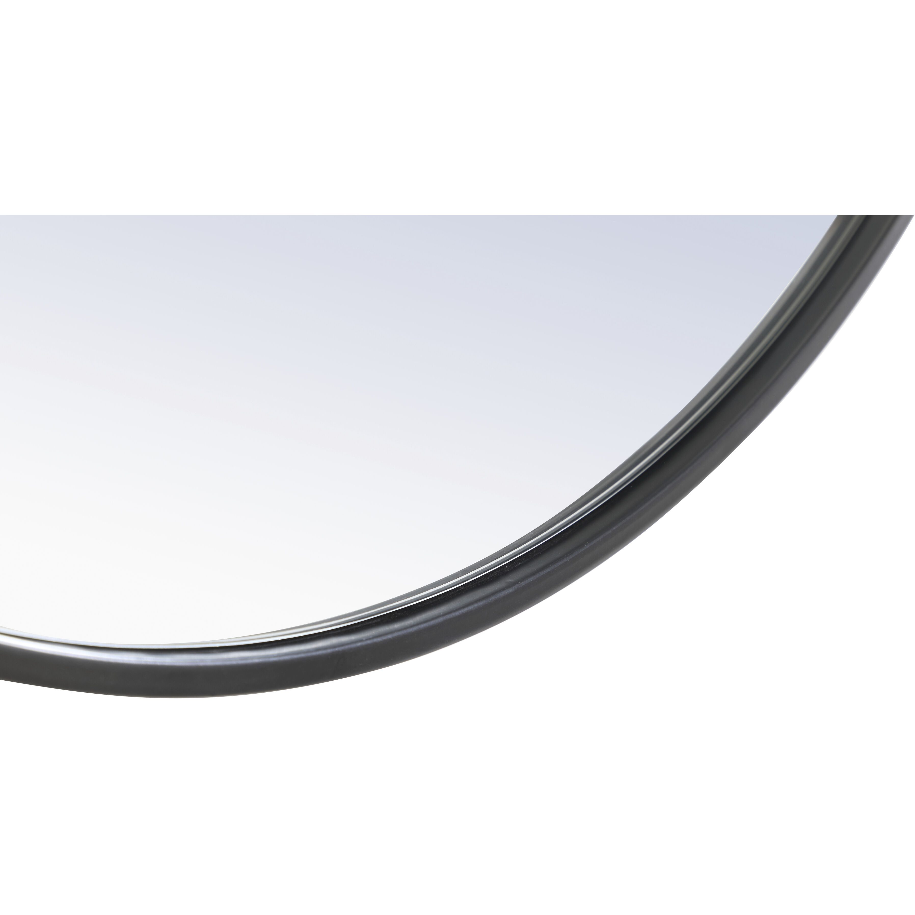 Eternity 28 X 28 inch Black Wall Mirror