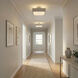 Paloma Contreras Dupont 12 inch Polished Nickel Semi-Flush Mount Ceiling Light