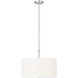 Linden LED 18 inch Brushed Nickel Pendant Ceiling Light