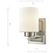 Summit Place 1 Light 6 inch Brushed Nickel Vanity Light Wall Light