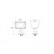 Mini Wall Wash White Low Voltage Wall Wash, WAC Landscape