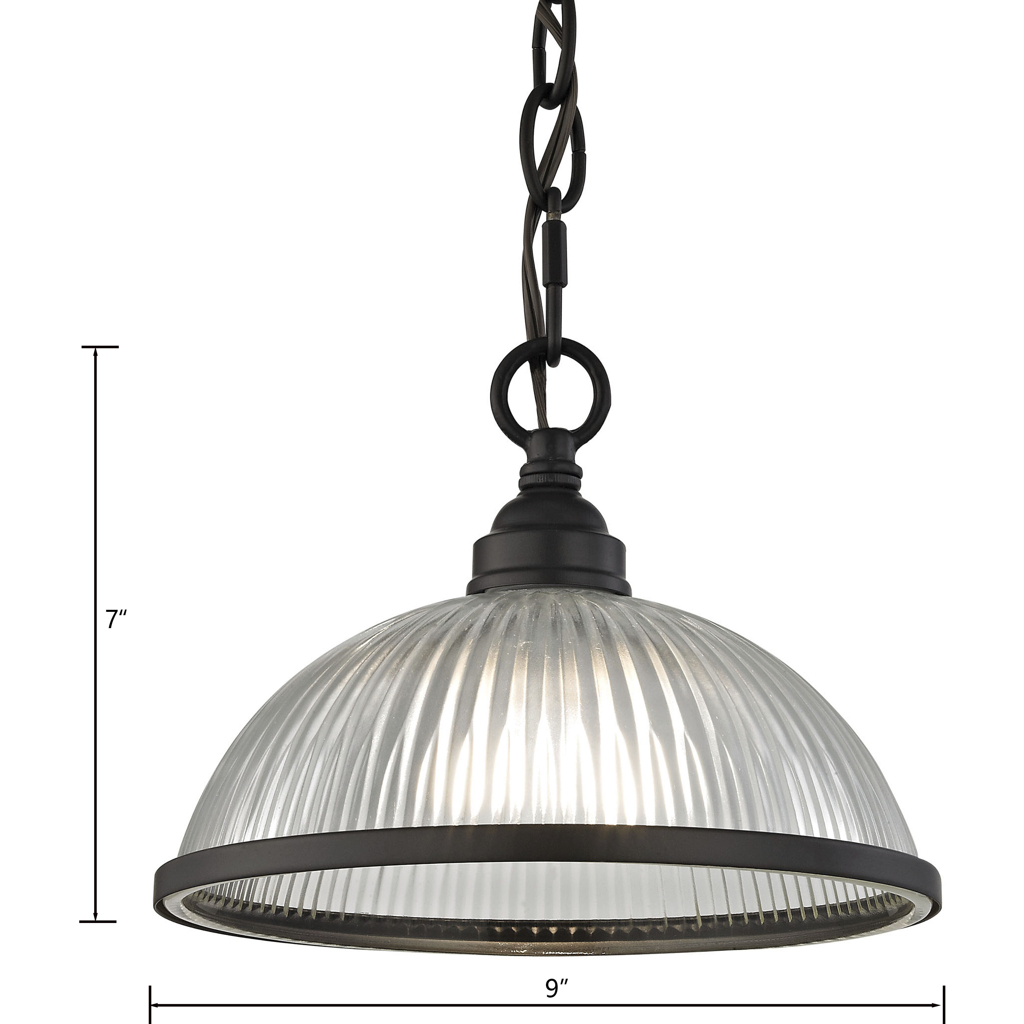 Liberty Park 1 Light 9 inch Oil Rubbed Bronze Pendant Ceiling Light