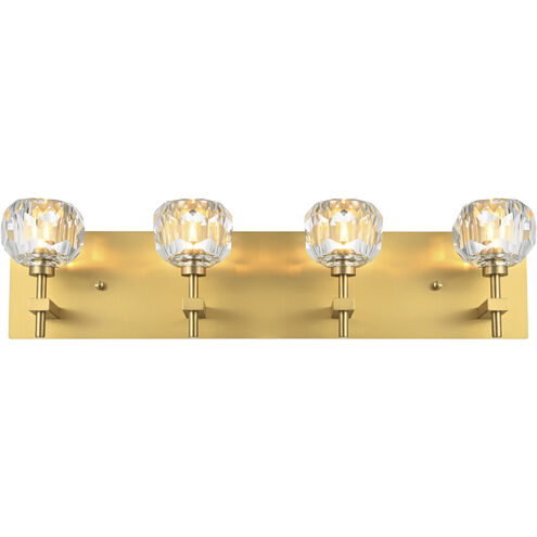 Graham 4 Light 25 inch Gold Wall Sconce Wall Light