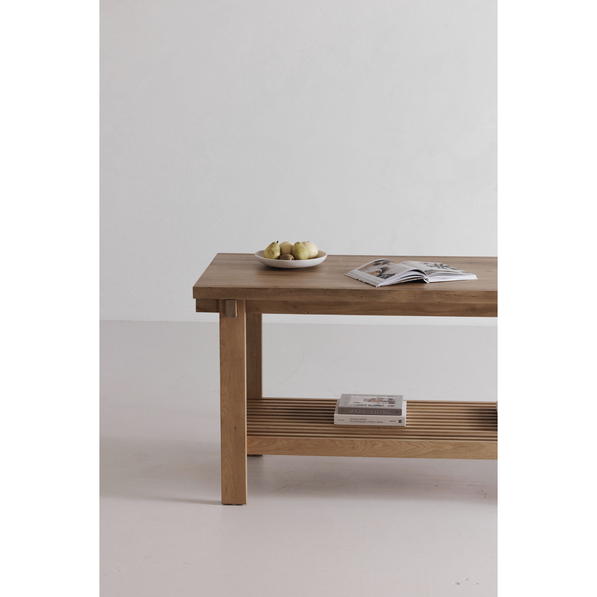 August Natural Counter Table, Large