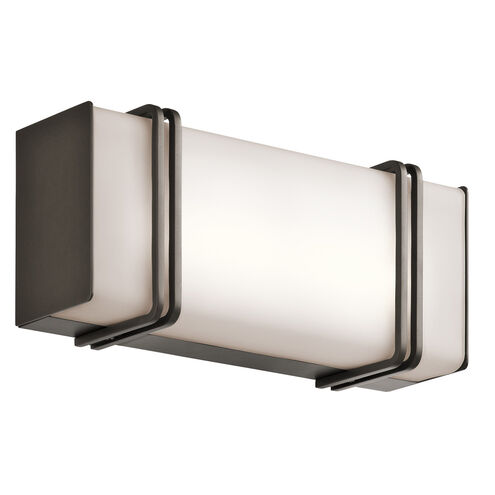 Impello LED 12 inch Olde Bronze Linear Bath Medium Wall Light
