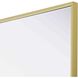 Amoura 36 X 30 inch Brass Mirror