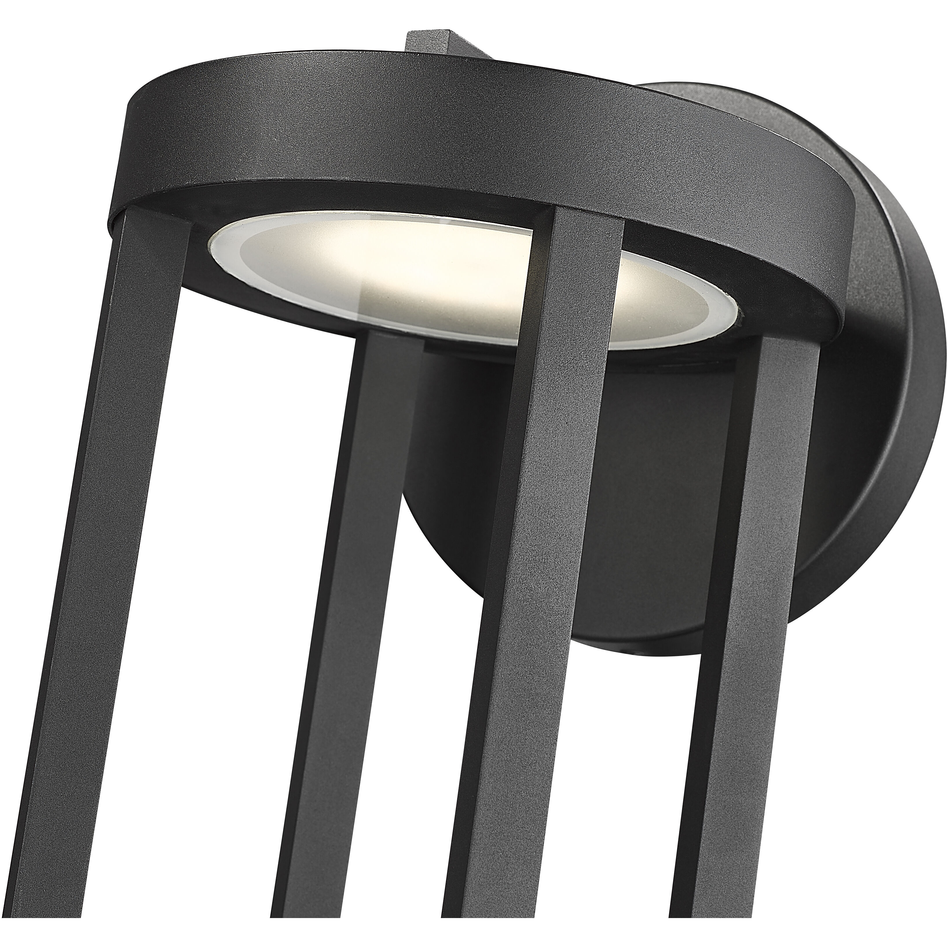 Leland LED 24 inch Sand Black Outdoor Wall Light