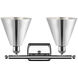 Ballston Cone LED 18 inch Polished Chrome Bath Vanity Light Wall Light