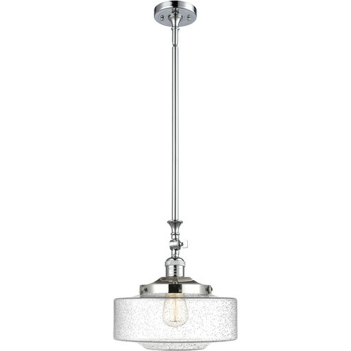 Franklin Restoration Bridgeton LED 12 inch Polished Chrome Mini Pendant Ceiling Light in Seedy