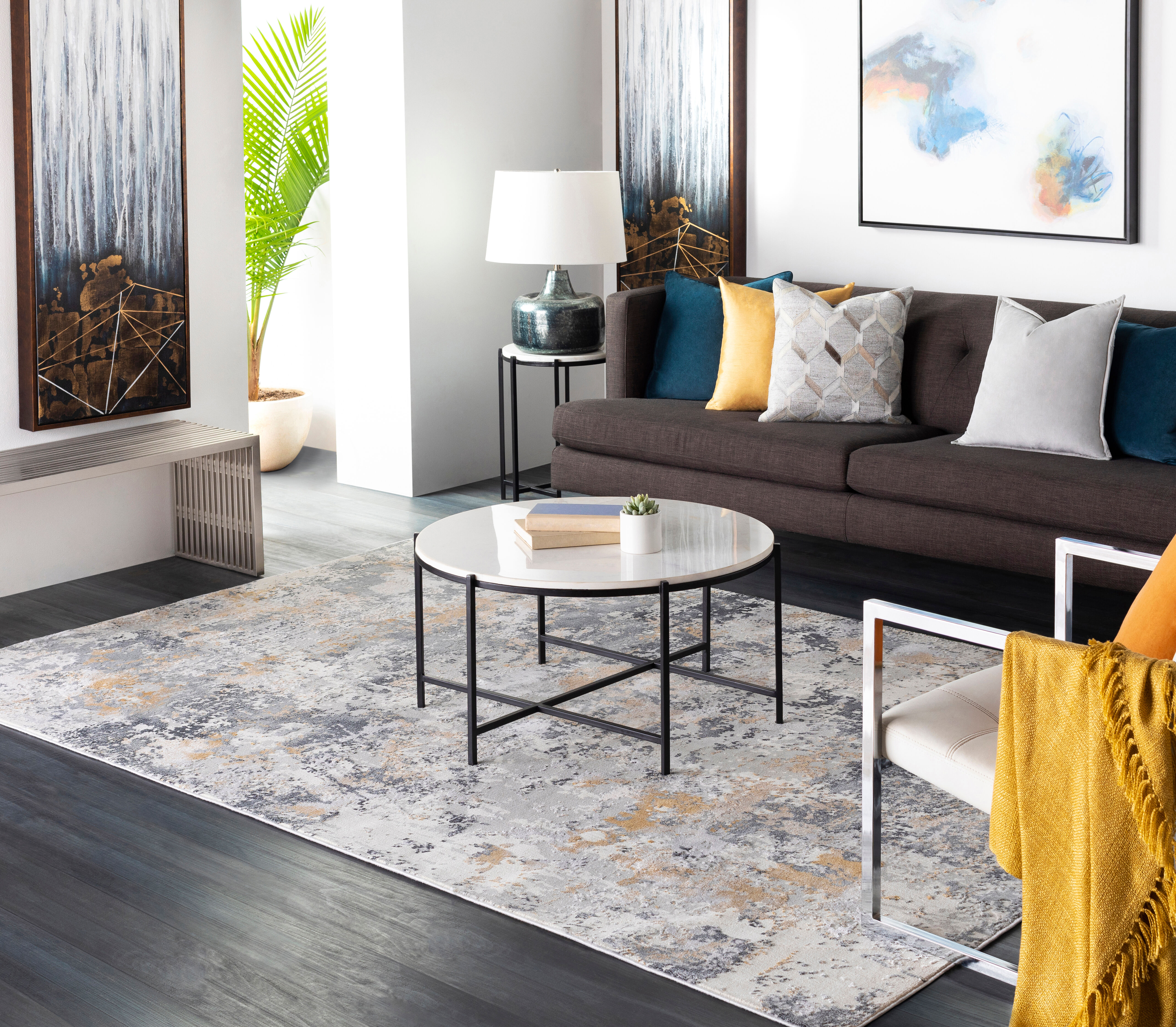 Micah 23.5 inch 100 watt Green Table Lamp Portable Light