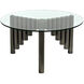 Organum 36 X 36 inch Gun Metal Coffee Table