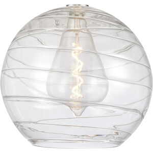 Ballston Deco Swirl Glass