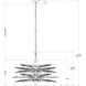 Calliope 5 Light 32 inch Coco Cream Chandelier Ceiling Light