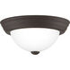 Erwin 1 Light 11 inch Old Bronze Flush Mount Ceiling Light