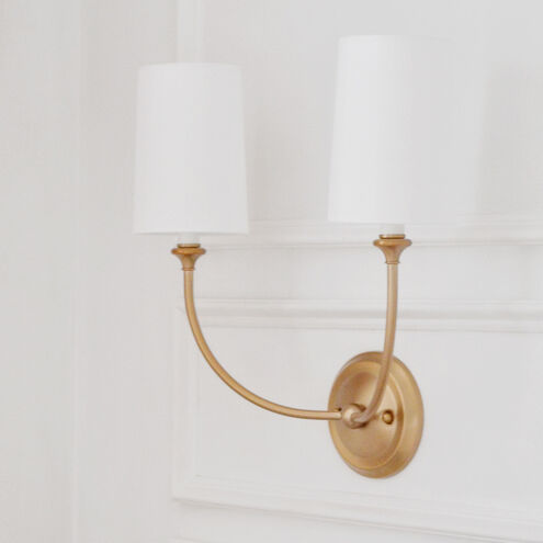 Sylvan Sconce Wall Light in Vibrant Gold