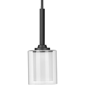 Kene 1 Light 6 inch Graphite Mini-Pendant Ceiling Light