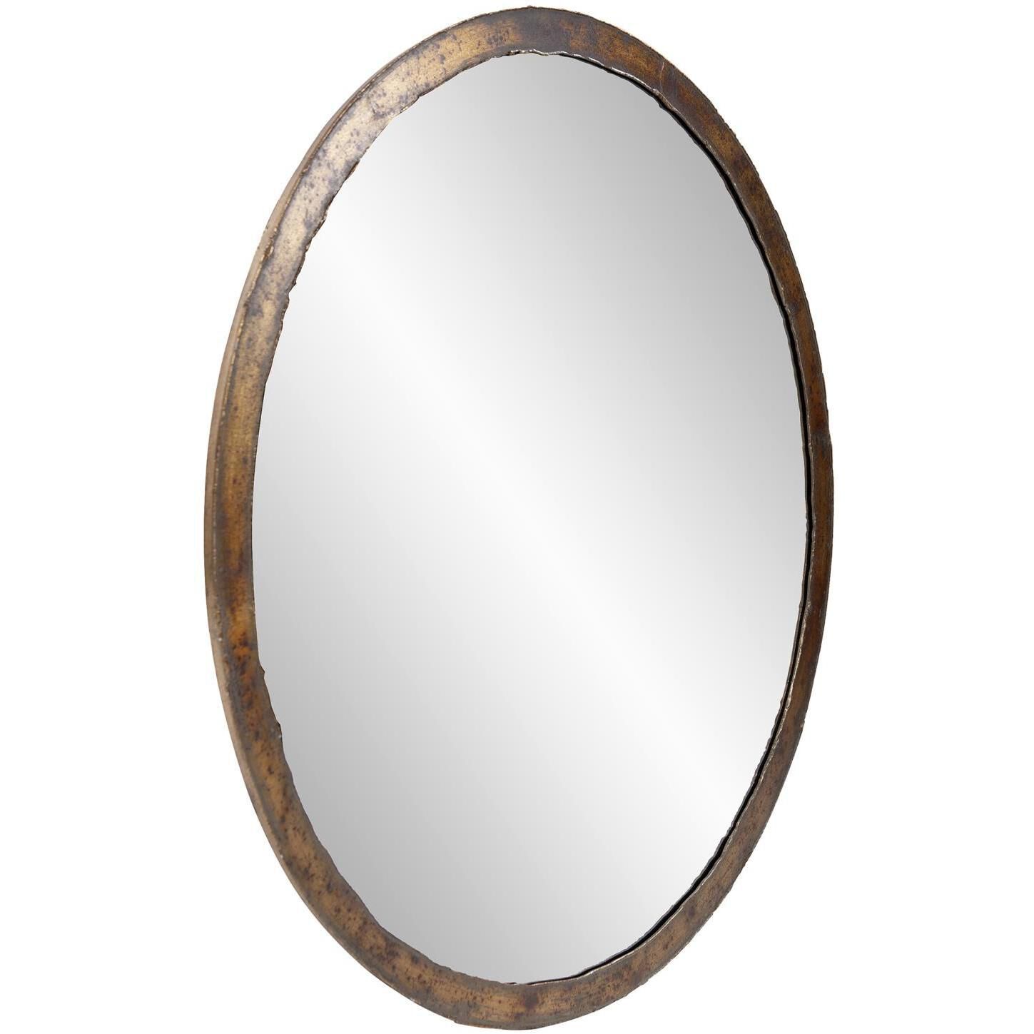Marius 39 X 39 inch Acid Treated Wall Mirror