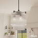 Ontario 3 Light 17.1 inch Matte Black Pendant Ceiling Light, Large