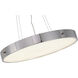 Canada LED 24 inch Chrome Chandelier Ceiling Light