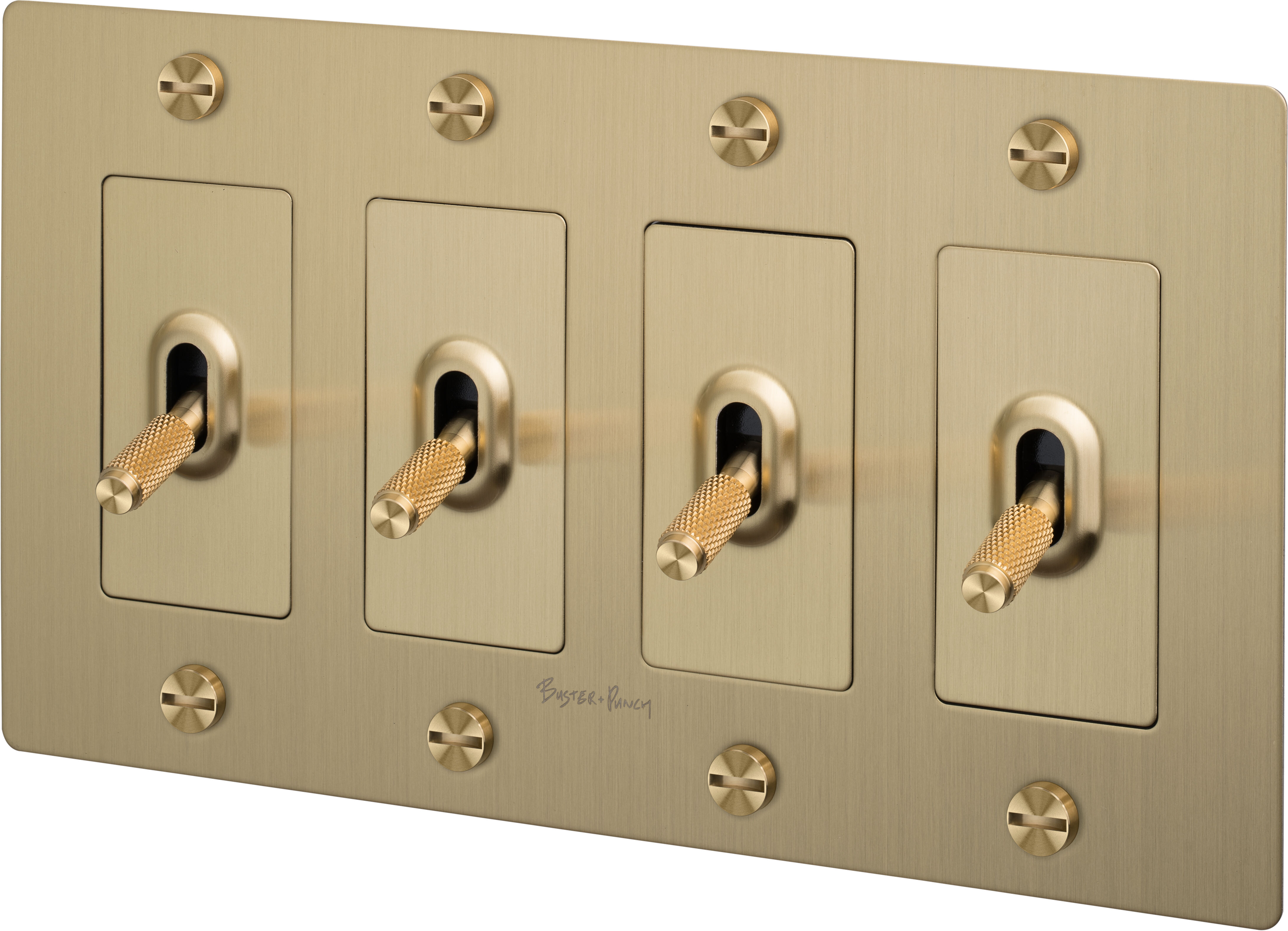 4G Toggle 120-277 Brass Light Switch