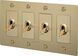 4G Toggle 120-277 Brass Light Switch