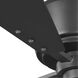 Chapin 54 inch Graphite with Grey Weathered Wood Blades Ceiling Fan