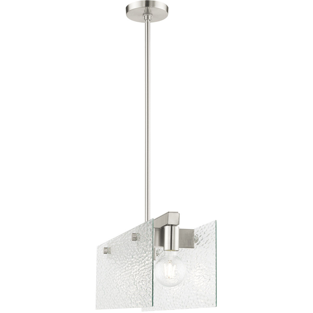 Ashcroft 3 Light 7 inch Brushed Nickel Chandelier Ceiling Light