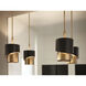 Gigi LED 10 inch Heritage Brass Pendant Ceiling Light