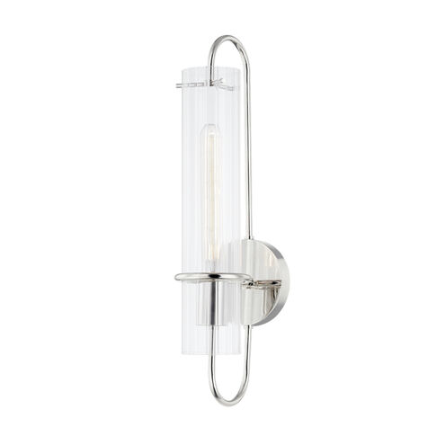 Beck 1 Light 5 inch Polished Nickel Wall Sconce Wall Light