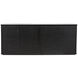 Smith 74 X 22 inch Hand Rubbed Black Sideboard, 4 Door