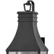 Heritage Beacon Hill Outdoor Wall Mount Lantern in Museum Black