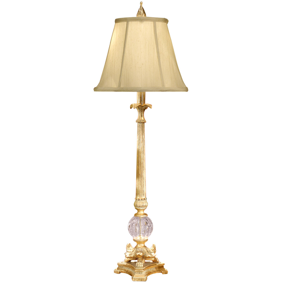 Wildwood 33 inch 100 watt Antique Gold Patina Table Lamp Portable Light