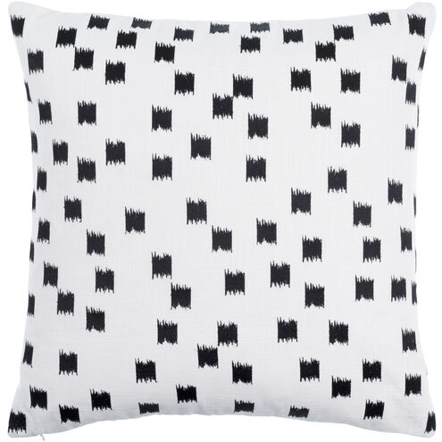 Chromatique 22 X 22 inch Black Accent Pillow